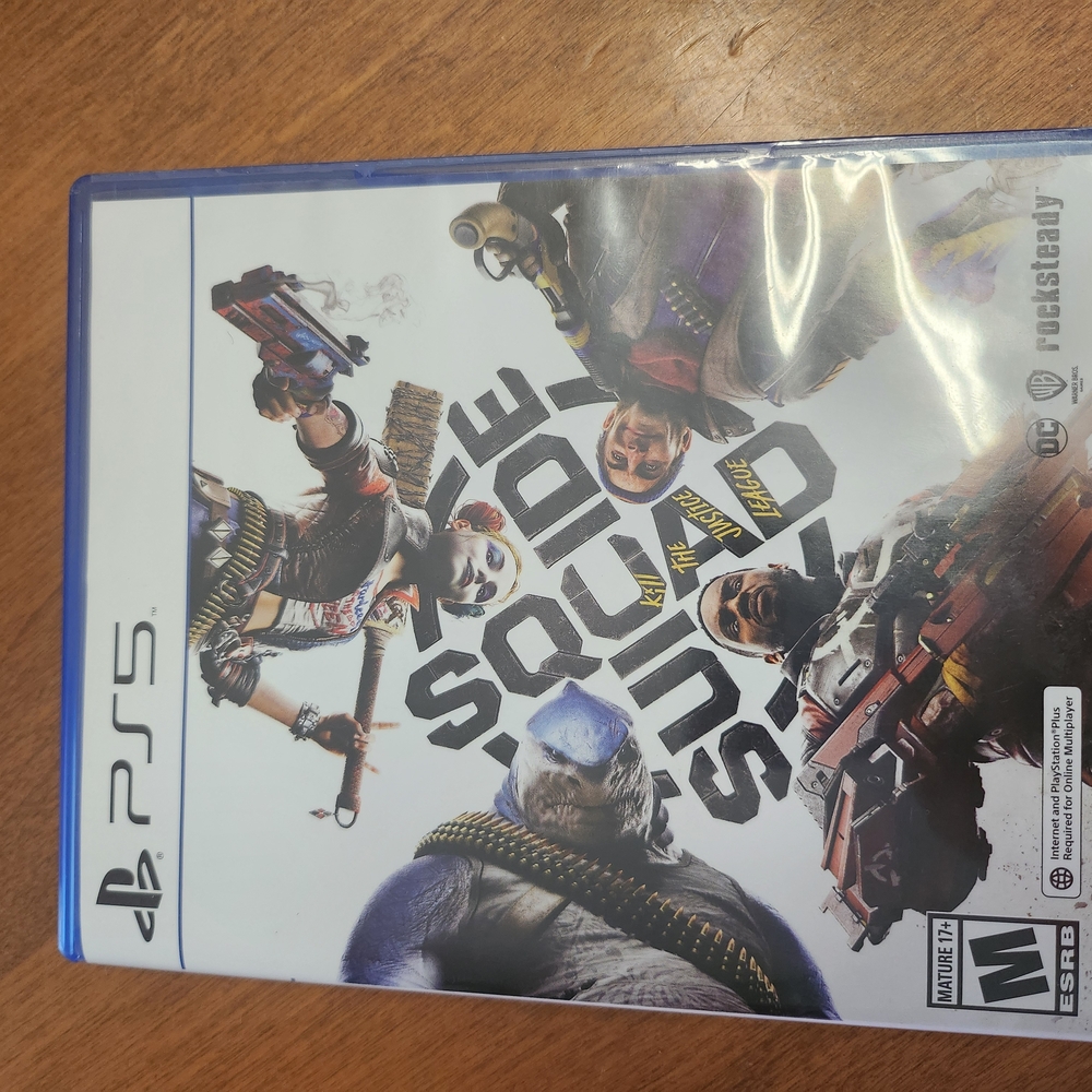 PS5 Suicide Squad Game Cover